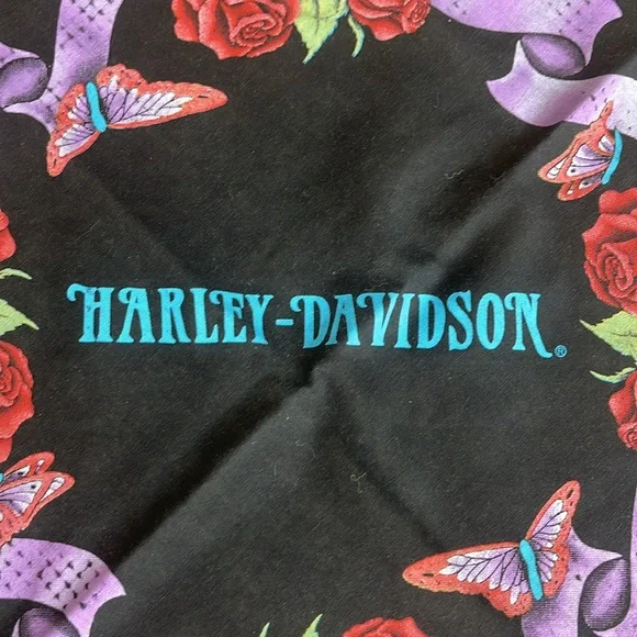 Vintage Harley-Davidson Bandana 1989 - Picture 2 of 8